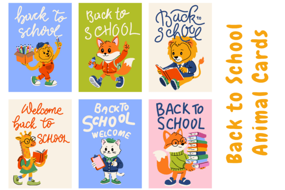 Back to School Animal Cards: The Ultimate Printable Resource for Teachers and Creators