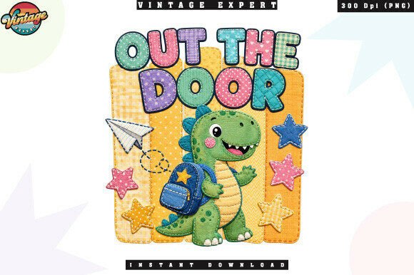 Back to School Dinosaur Patchwork PNG: What You Need to Know Before Downloading