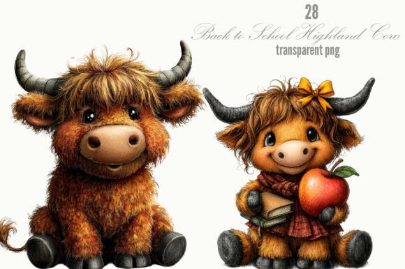 Back to School Highland Cow Whimsical: A Creative Solution for Personalized Learning and Crafting