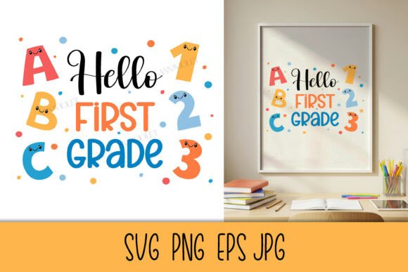 Hello 1st Grade SVG Back to School 2026: A Creative Solution for New Beginnings