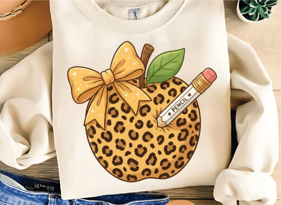 Leopard Coquette Apple,Back to School