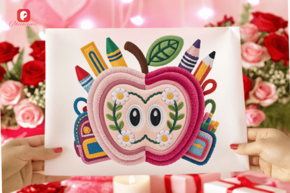 Teacher Back to School Apple PNG: The Perfect Digital Asset