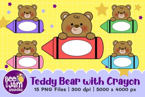 The Ultimate Back to School Guide: Integrating Animal Teddy Bear Crayon Elements into Educational Designs
