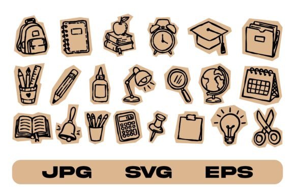 Transform Your Creative Projects with the Ultimate Scrapbook Back to School Sticker Set